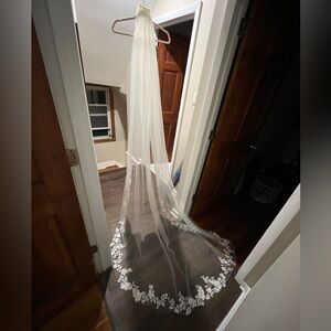 Bridal Veil, worn for 5 minutes!